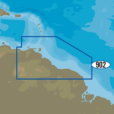 C-Map MAX-N+ SA-Y902 - Isla de Margarita to Rio Oiapoque SA-Y902
